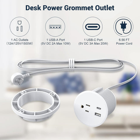 USB Hub Grommet