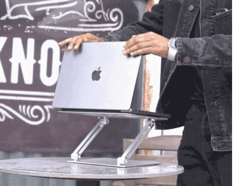 Portable Laptop Stand for Travelling & Working in Different Locations