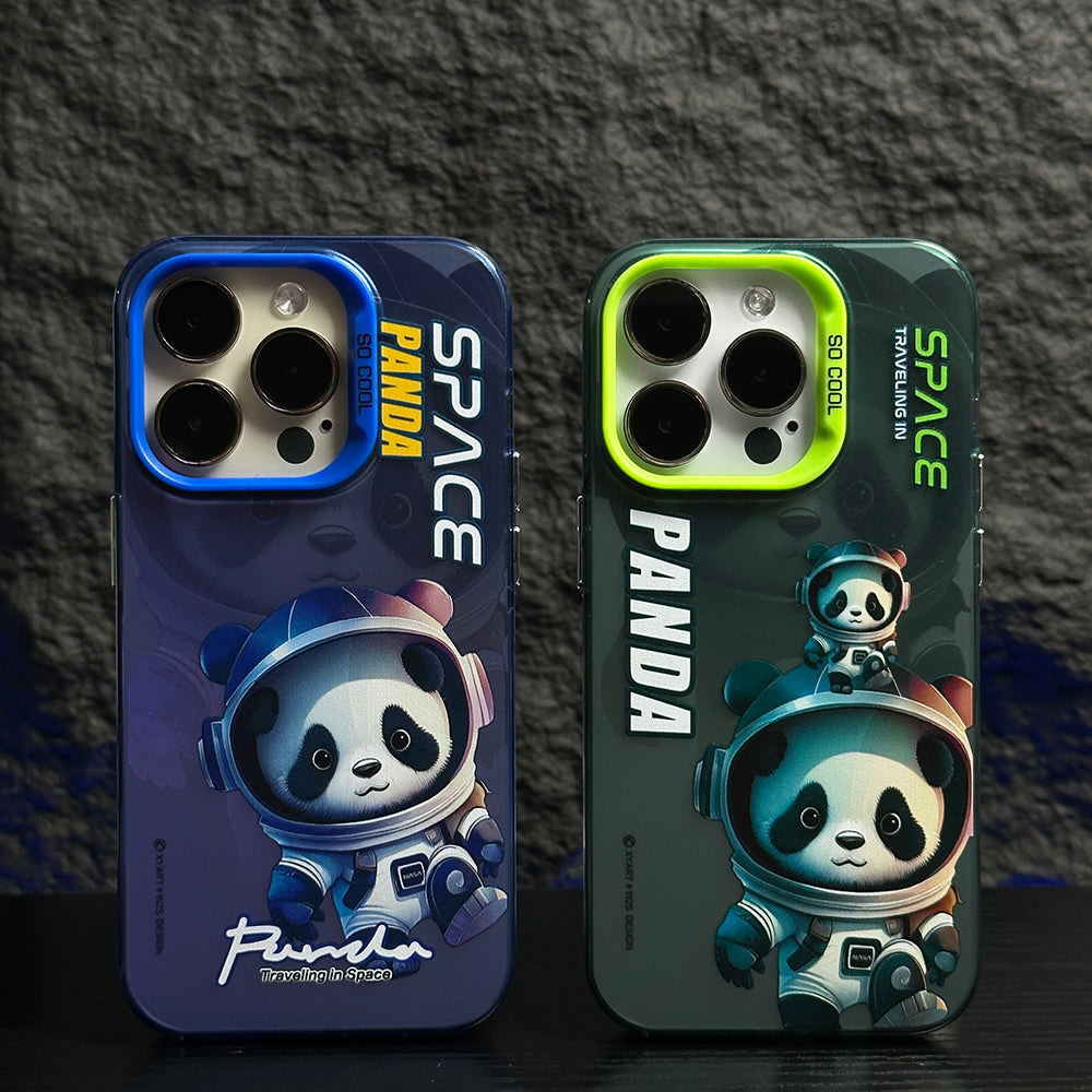 Space Panda iPhone Case