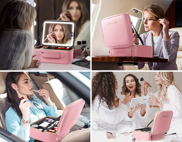 pink makeup case