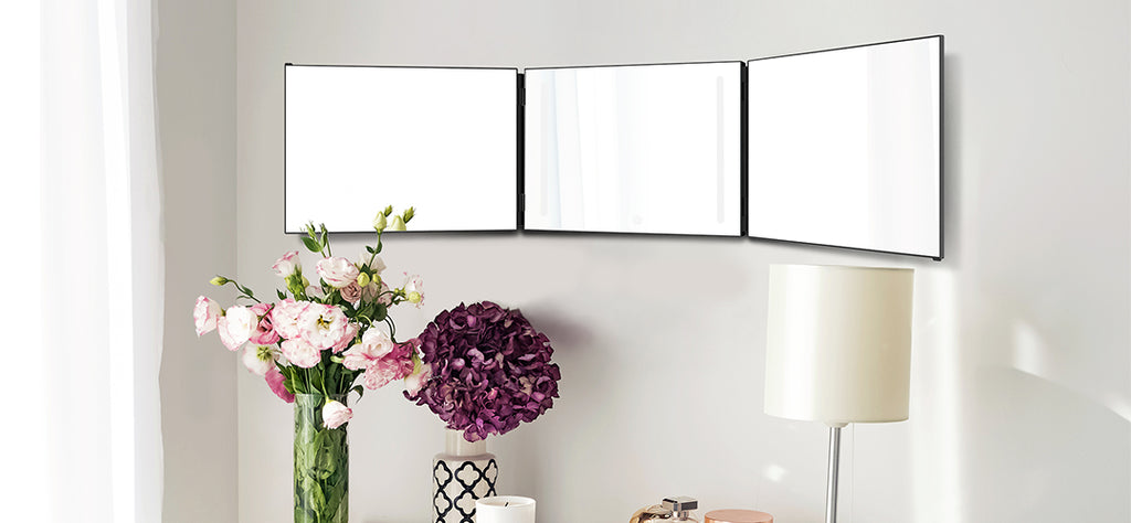 3 way hair mirror