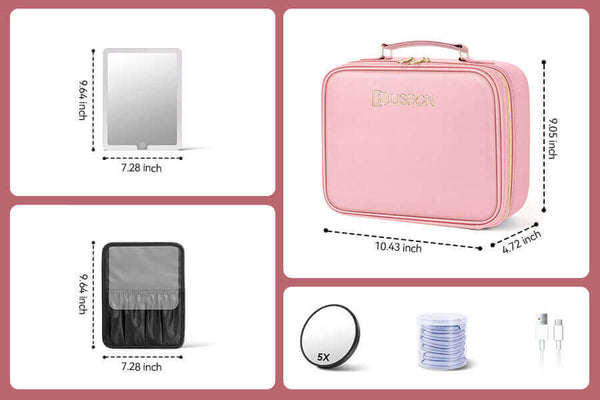 jurson travel makeup bag