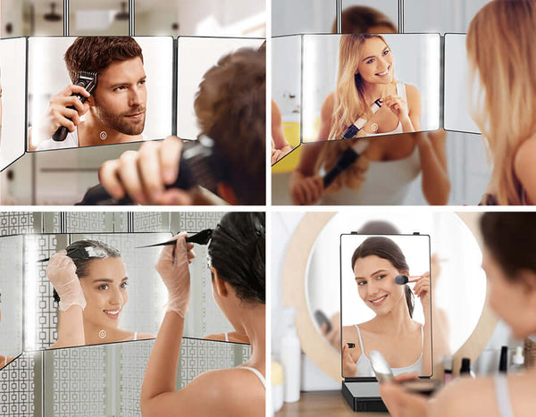 360 mirror for cutting hair