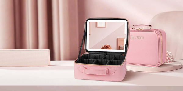 led makeup bag