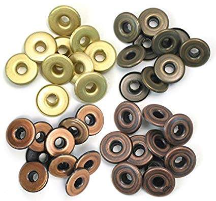 Warm Metal Eyelets & Washers (Wide) - Crop-A-Dile - We R Memory Keepers