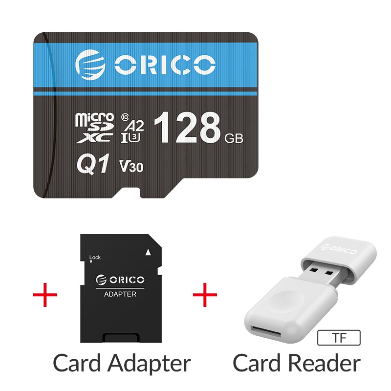 ORICO Alloy Micro SD Card Memory Card U3 Class10 80MB/S Flash Card 32GB TF Card