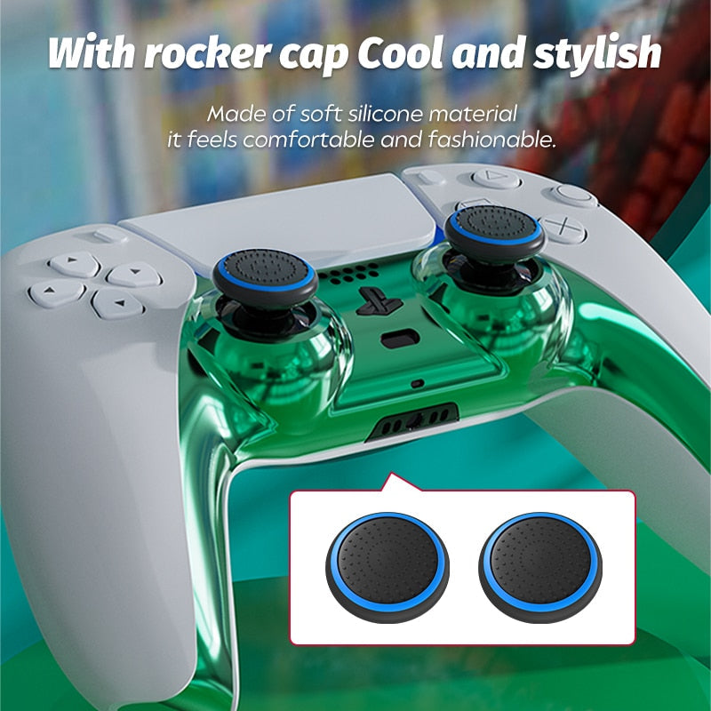 PS5 PRO Gamer 5-Piece Panel Strip and Thumb Stick Grips Kit