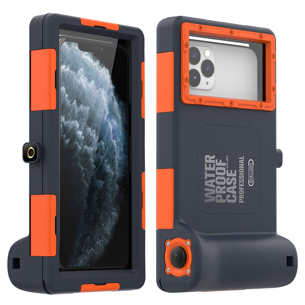 Professional Diving Shield 15M Waterproof Depth Cover for iPhone 6/6s/7/8 Plus/11/11 Pro/11