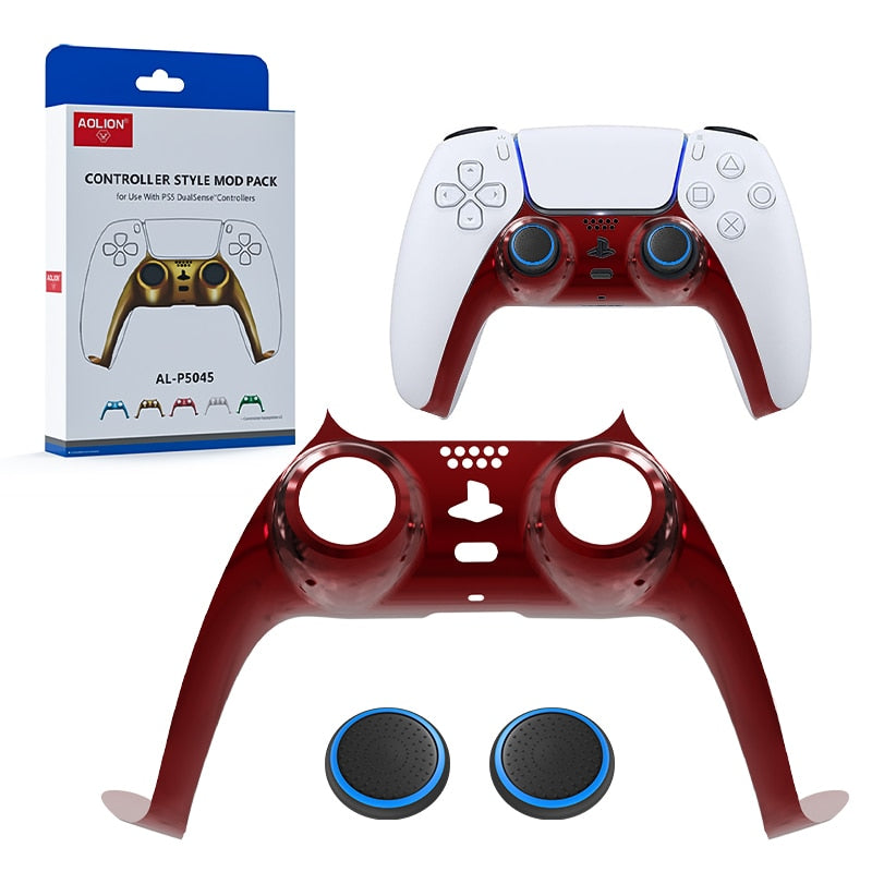 PS5 PRO Gamer 5-Piece Panel Strip and Thumb Stick Grips Kit