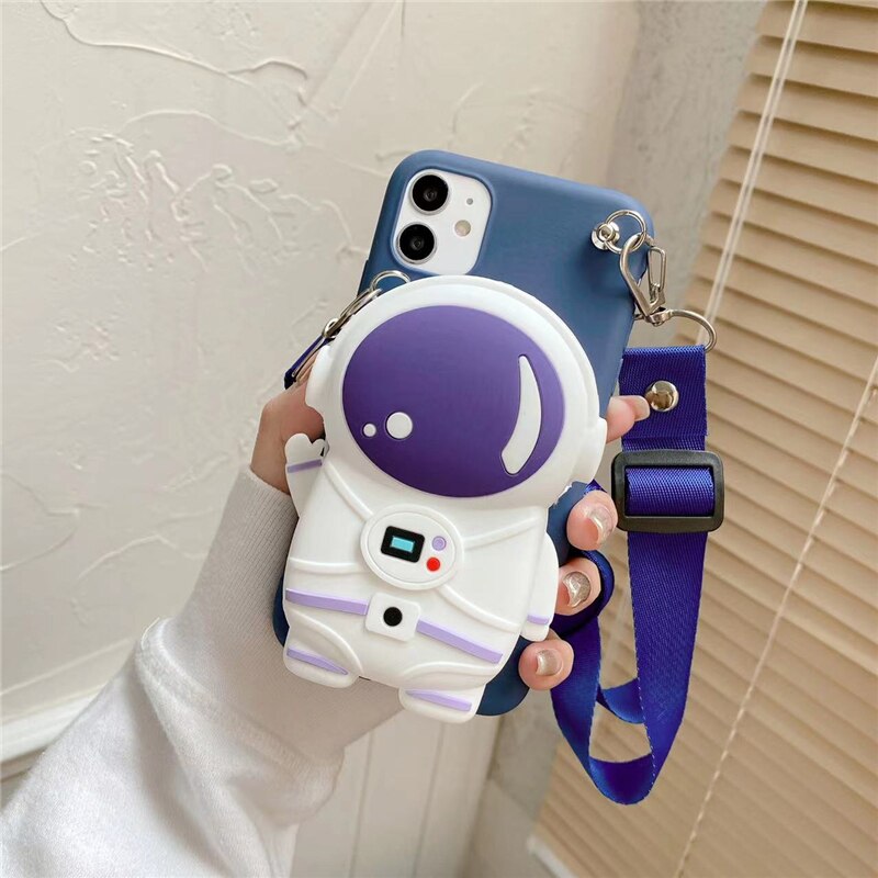 Astronaut  iphone Crossbody case