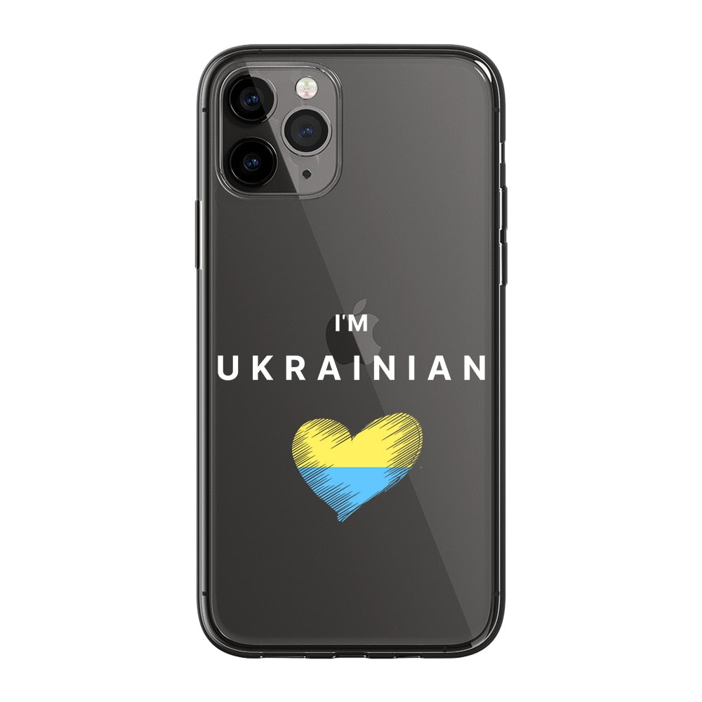Ukraine Unity Glitter Phone Case