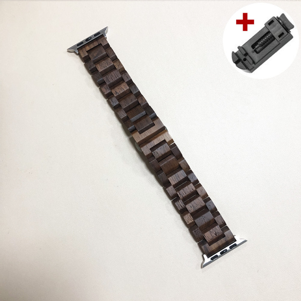 WoodenLink Ultra Luxury Bracelet for Apple Watch Series 5 6 7 8 44 40 38 42mm