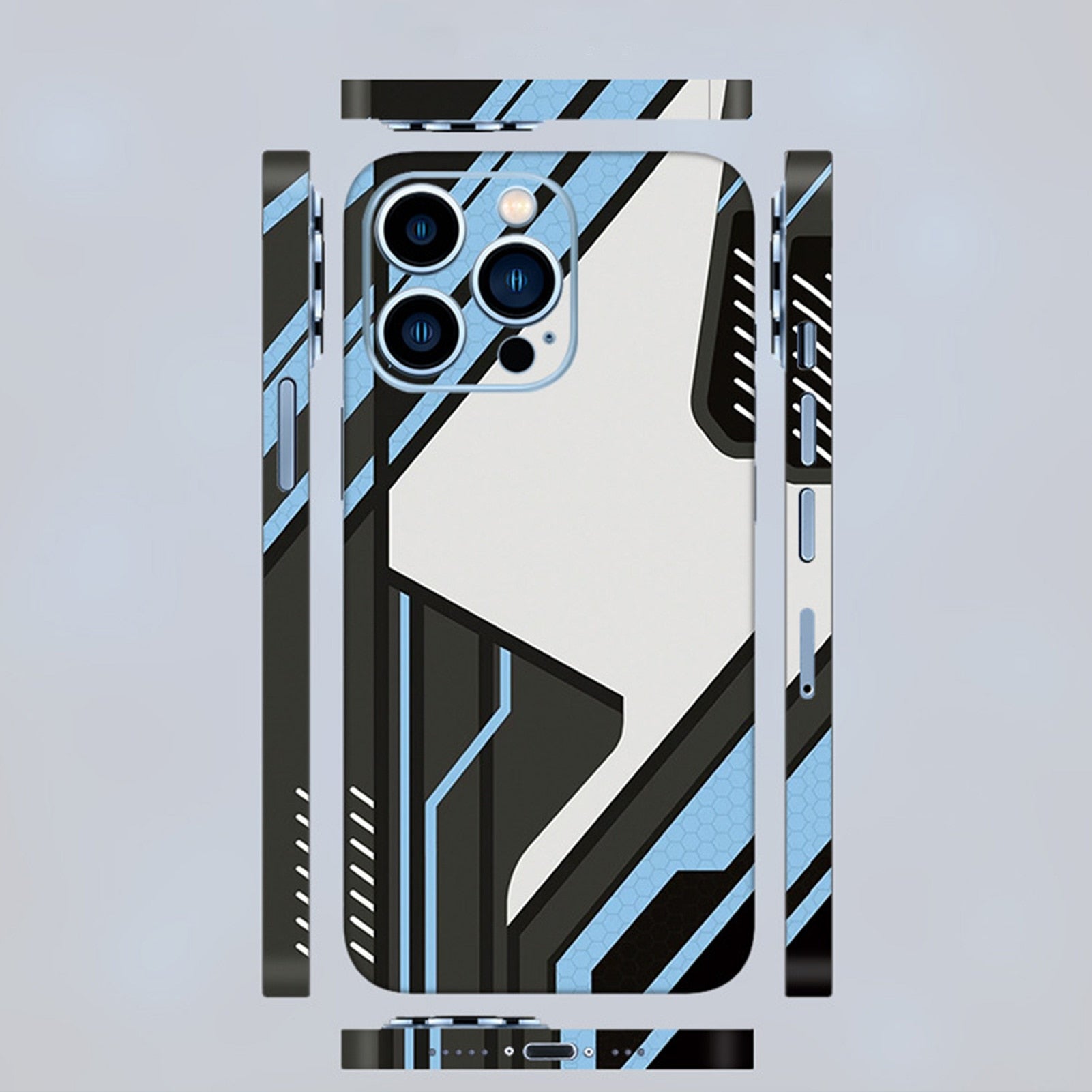 Circuit board iPhone Back Sticker Pro Max Sticker Skins