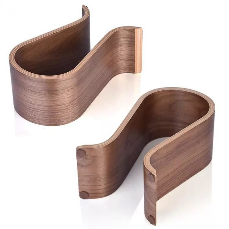 U-Shape Detachable Carbon Wooden Headphone Stand