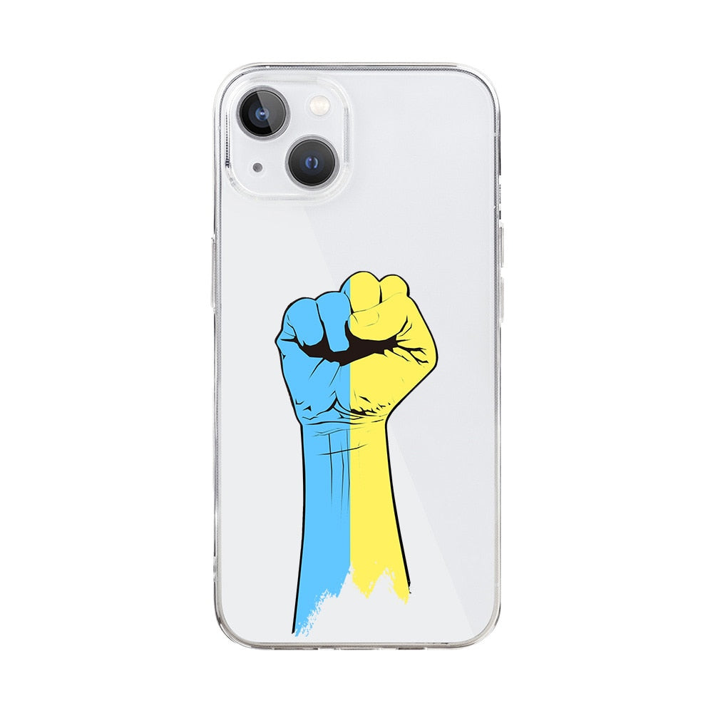 Ukraine Unity Glitter Phone Case