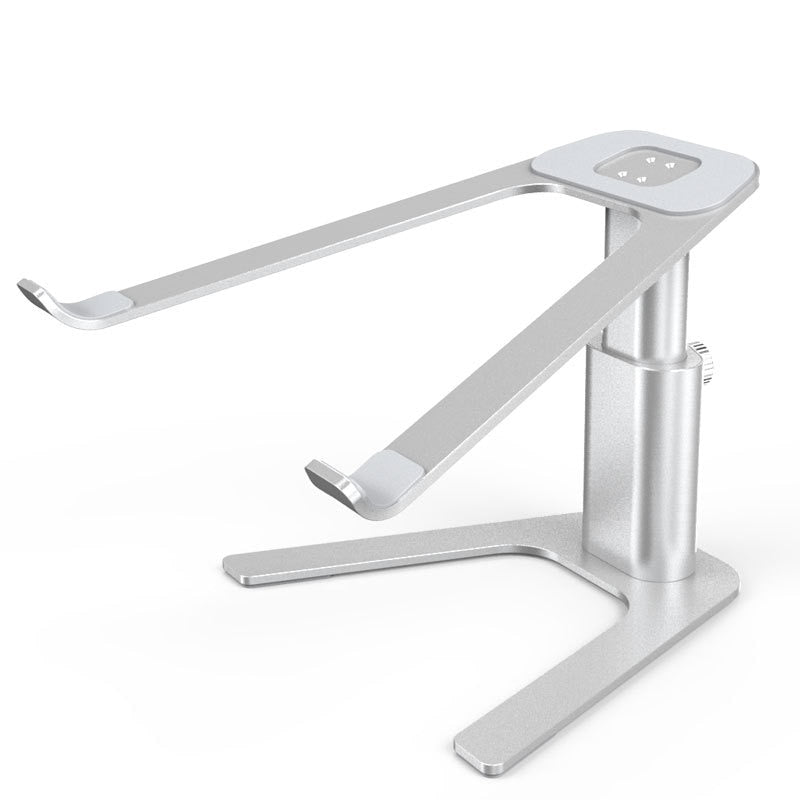 Laptop Stand Riser Aluminum Alloy Ergonomic - Adjustable Support Holder for 10-15.6