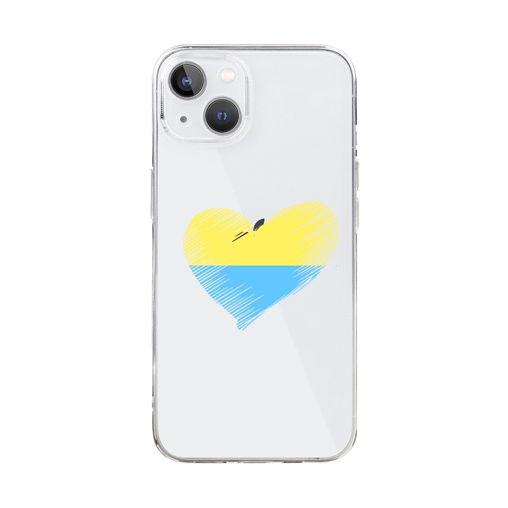 Ukraine Unity Glitter Phone Case