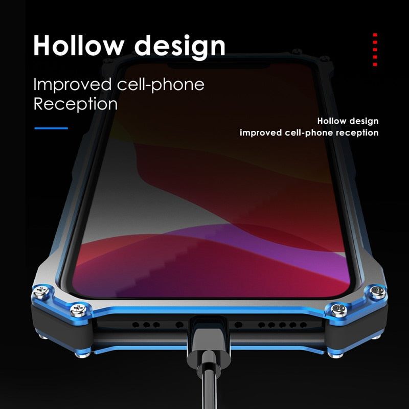 iPhone 11 Pro Case LuxArmor Elite Metal Shield