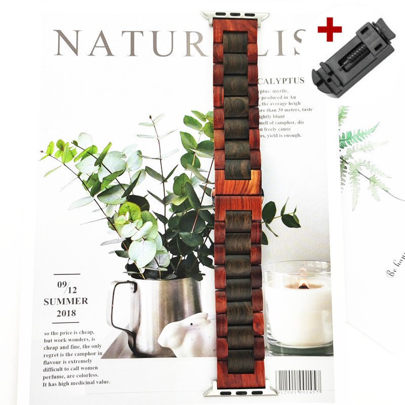 WoodenLink Ultra Luxury Bracelet for Apple Watch Series 5 6 7 8 44 40 38 42mm