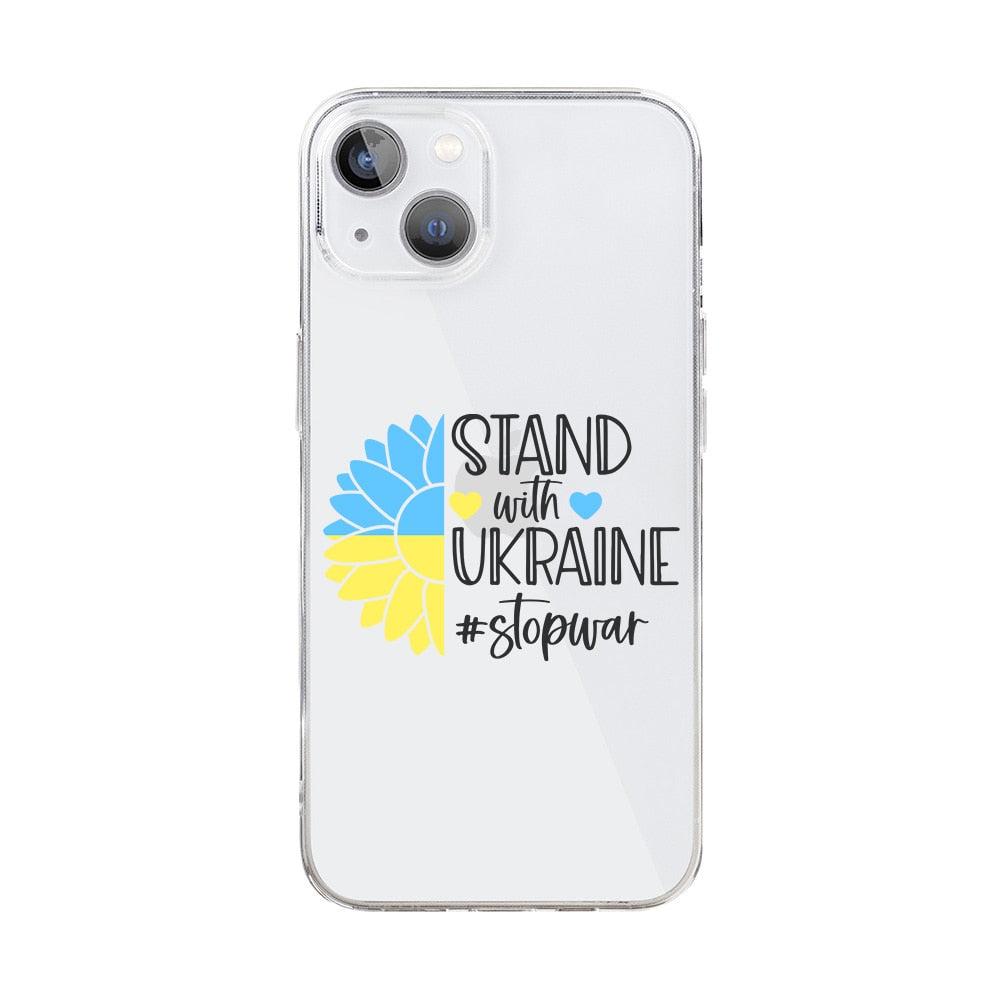 Ukraine Unity Glitter Phone Case