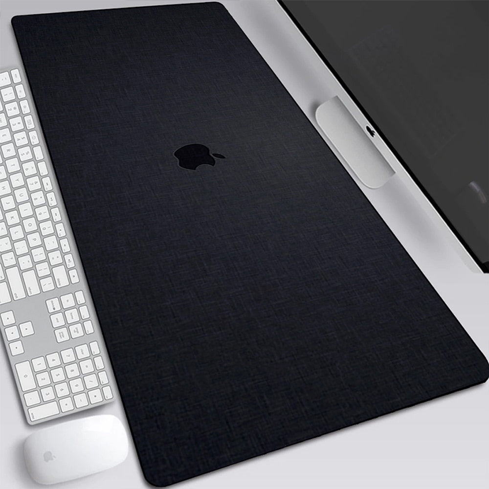 Apple Logo XXL PC Gamer Lockedge Carpet Office Mausepad Mouse Mat