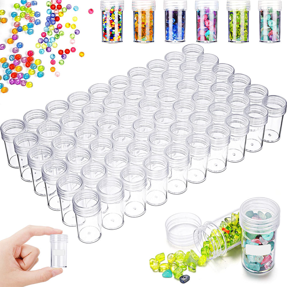 77/108PCS Large Capacity Diamond Painting Storage Containers with 30/60 Bottles