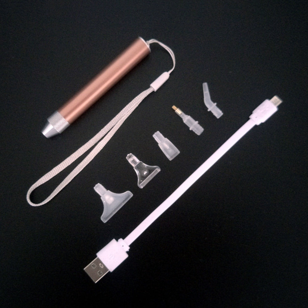 5 in 1 USB Charging Luminous Point Drill Pen Kit