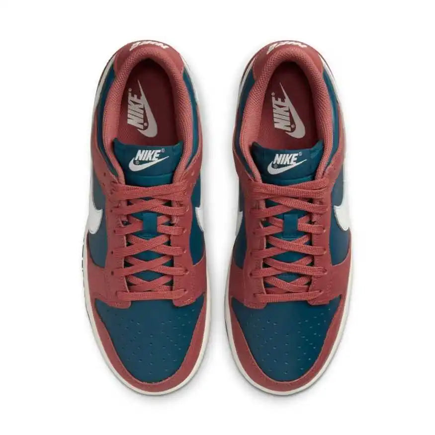 100 per cent of the original women ' s red/ blue sneakers Nike Dunk Low DD1503-602