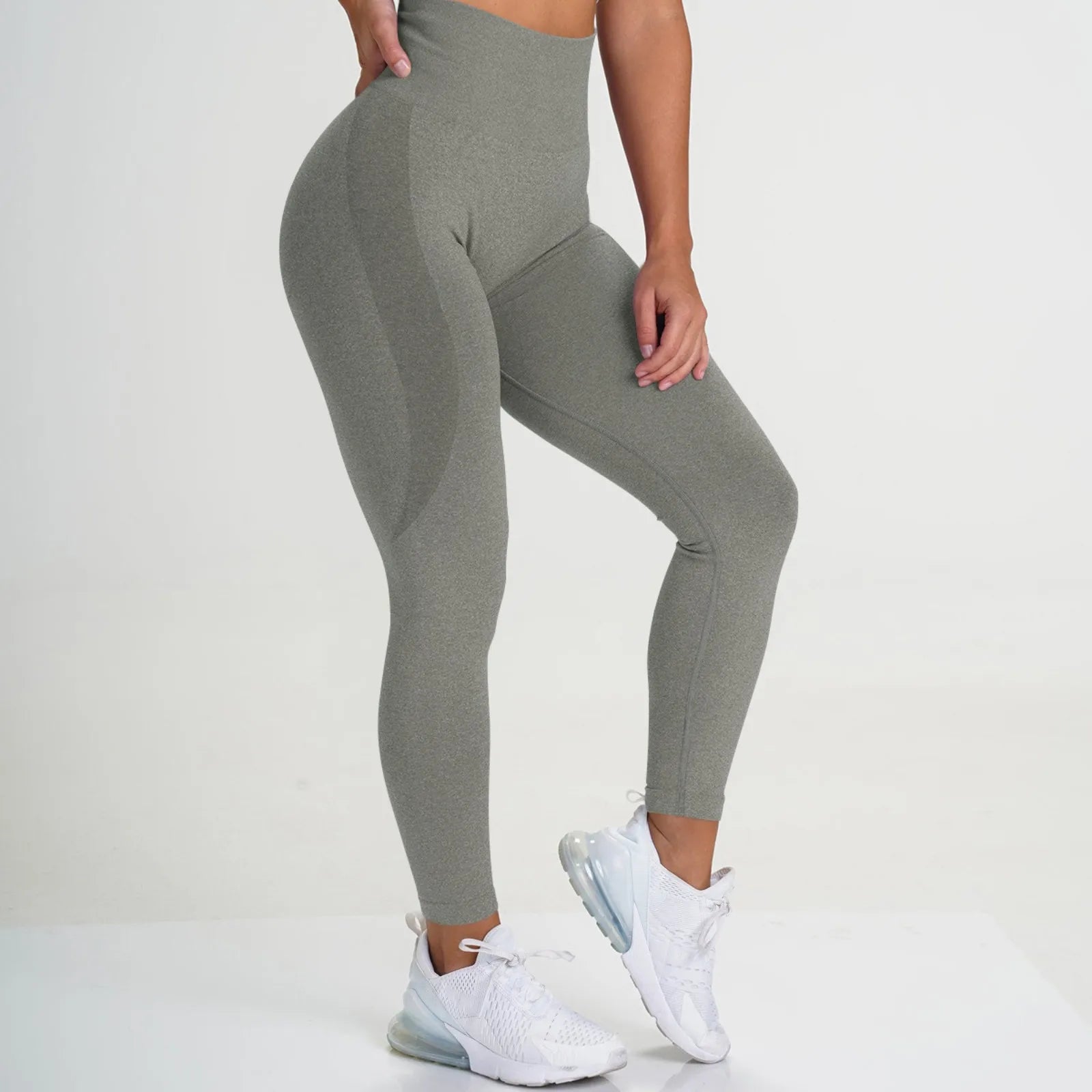 Seamless Leggings Women Sport Slim Shortstights Fitness High Waist Women Clothing Gym Workout Pants Female Pants Dropship