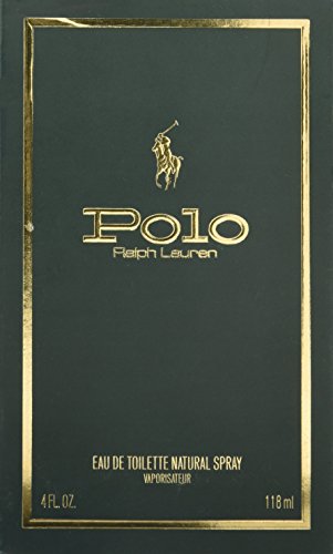 Polo by Ralph Lauren for Men, Eau de Toilette Natural Spray, 4-Fluid Ounce ( Packaging May Vary)