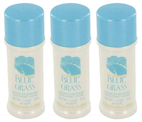 Blue Grass Cream Deodorant for Women 1.5 Oz. - Pack of 3
