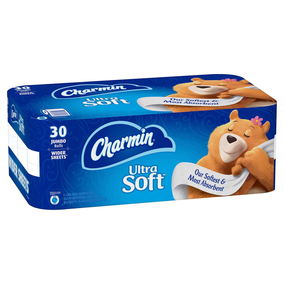 Charmin Ultra Soft Bathroom Tissue 30 Jumbo Rolls