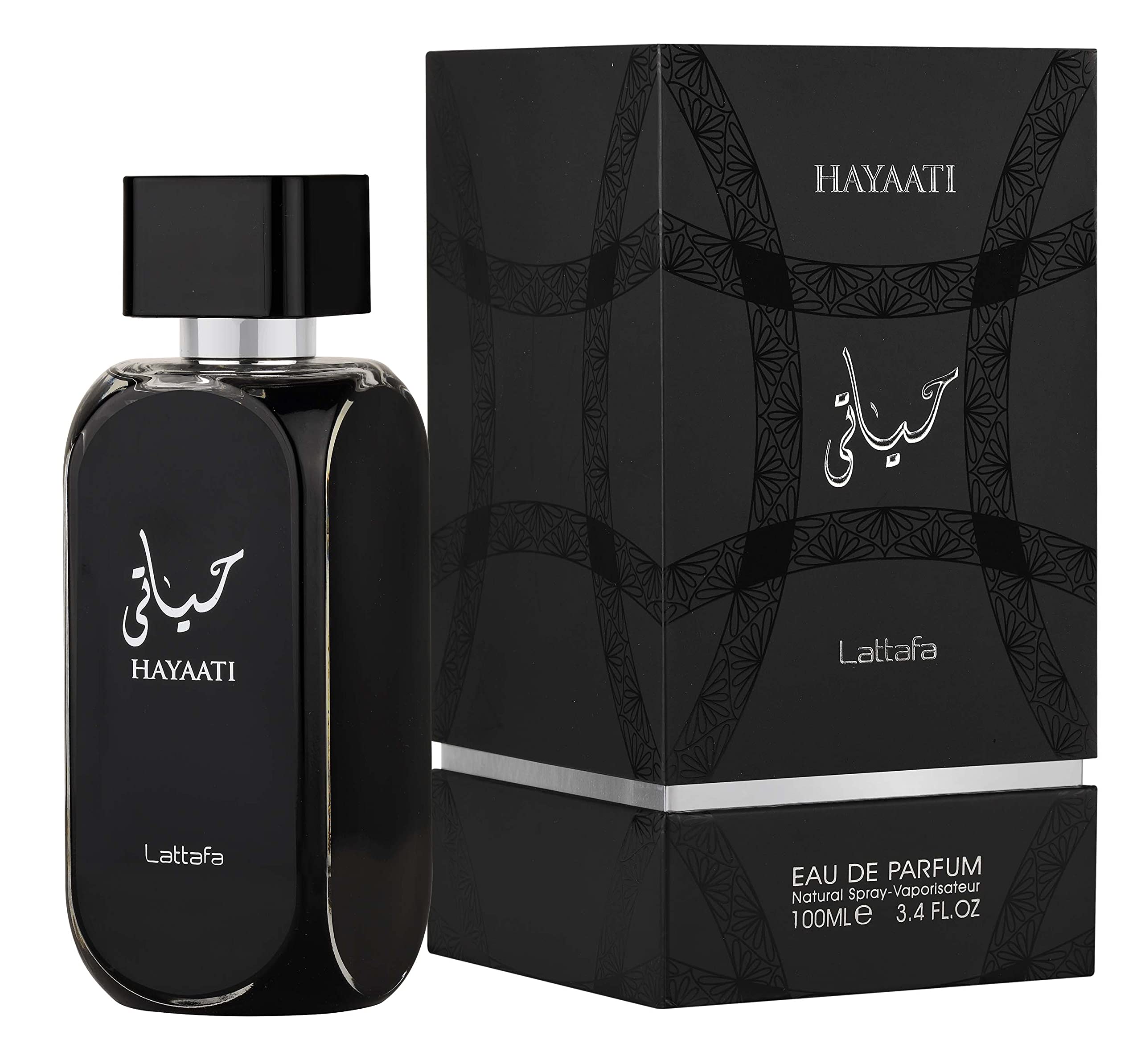 Lattafa Perfumes Hayaati for Unisex Eau de Parfum Spray, 3.4 Ounce