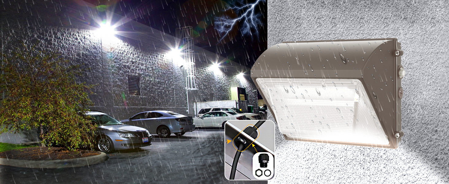IP65 Waterproof led wall pack led lighting on wall