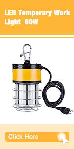 Portable Hanging Work Lighting Workshop Jobsite