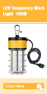 Portable Hanging Work Lighting Workshop Jobsite