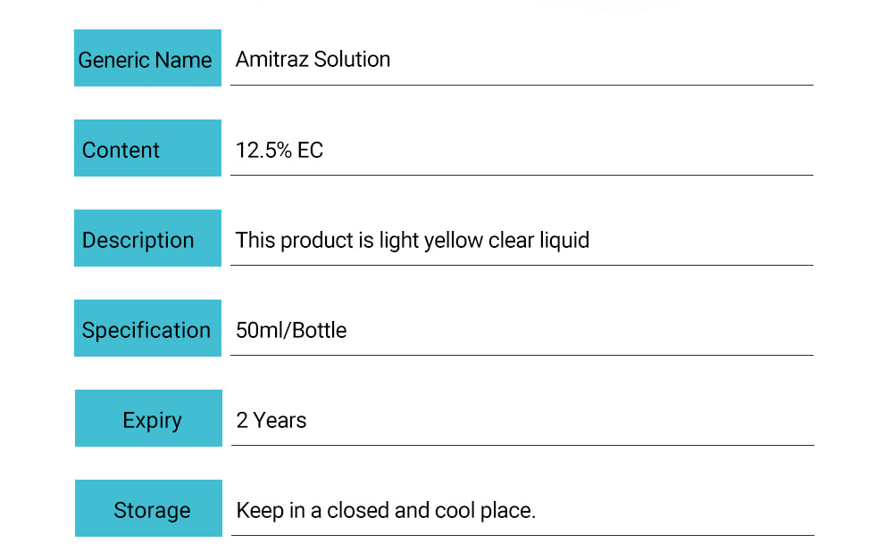 LINGMAN 12.5% EC Amitraz for Bees Treatment