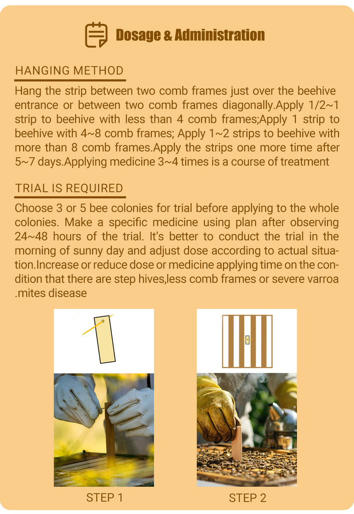 APIFLUVA Bee Strips(Arabic Version)20-Count Pack