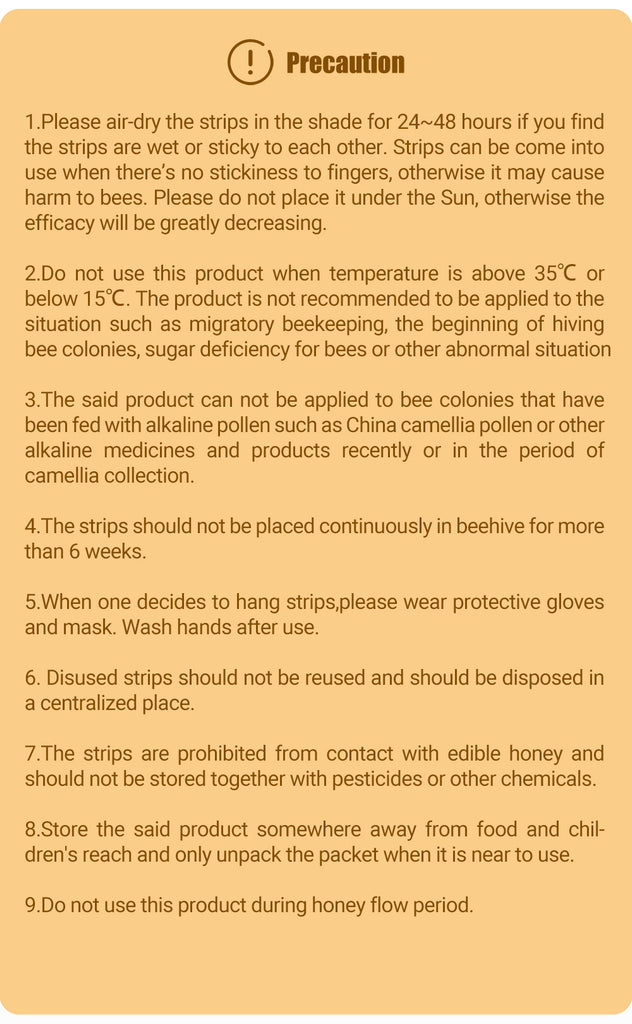 APIFLUVA Bee Strips(Arabic Version)20-Count Pack