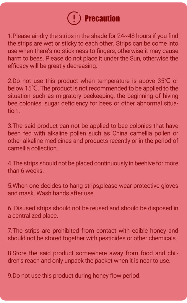 Меры предосторожности и меры безопасности при использовании полосок APIFLUME от пчелиных клещей – рекомендации по правильному использованию и обработке ульев