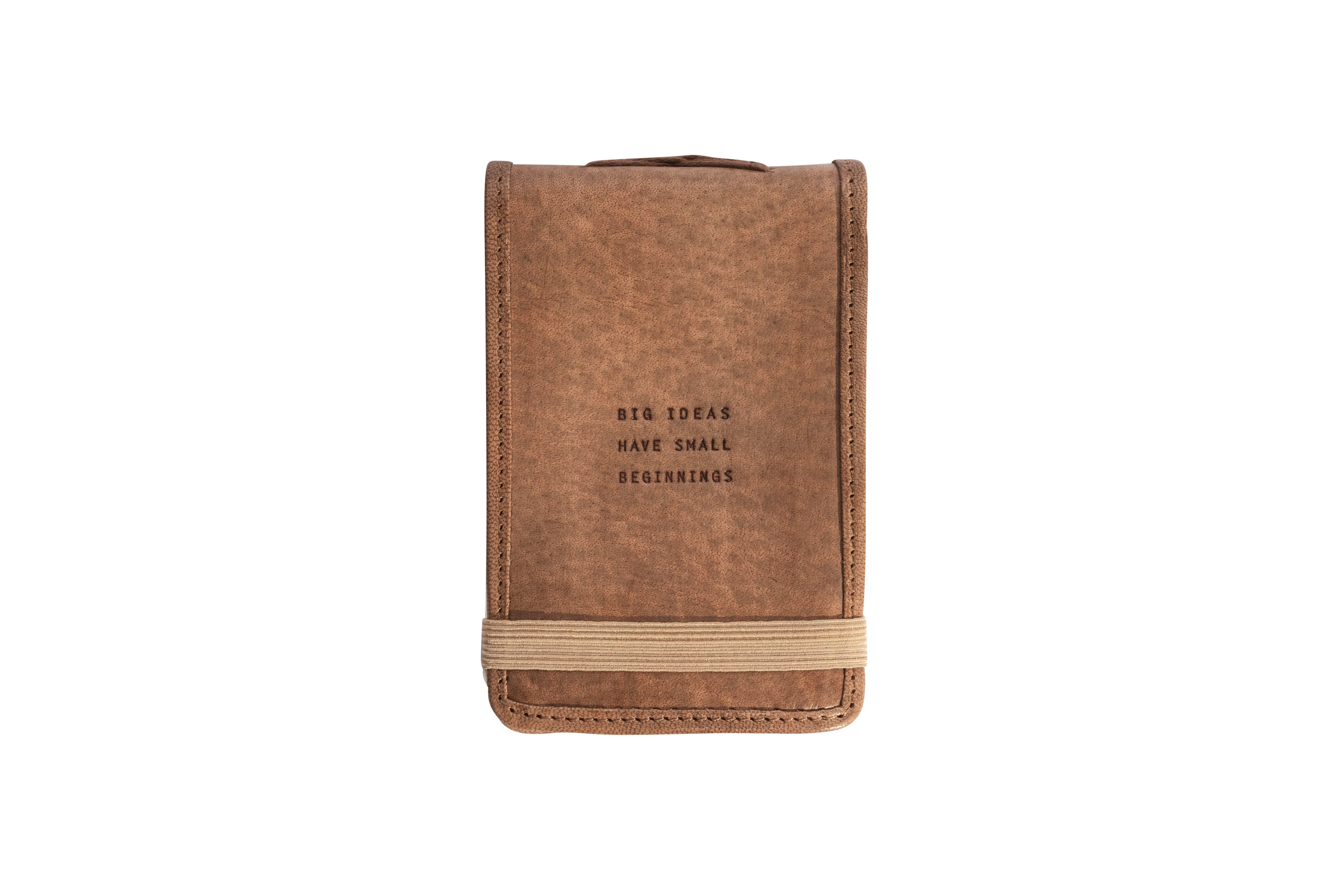 Mini Big Ideas Leather Journal