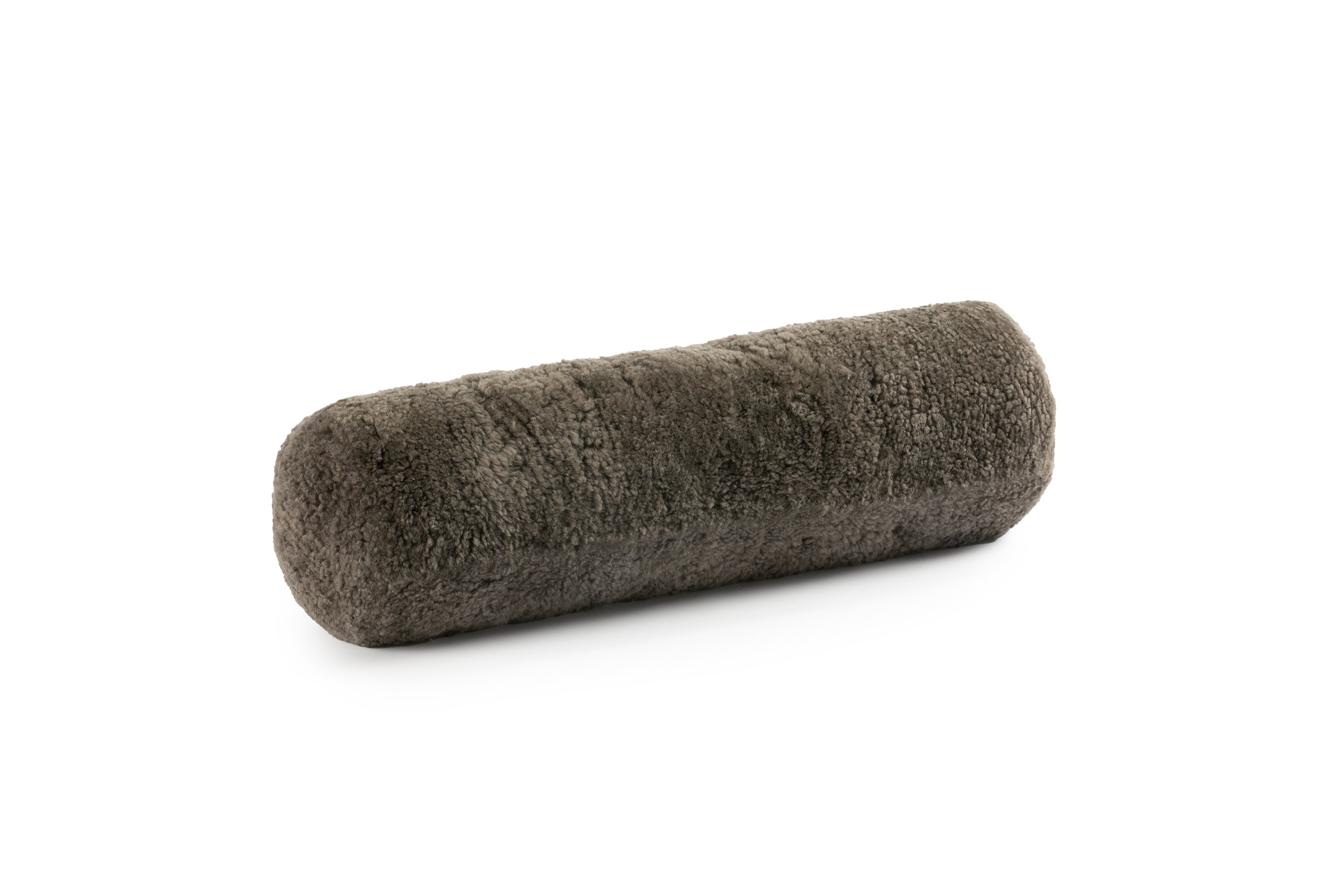 Shorn Curly Wool Sheepskin Bolster Cushion