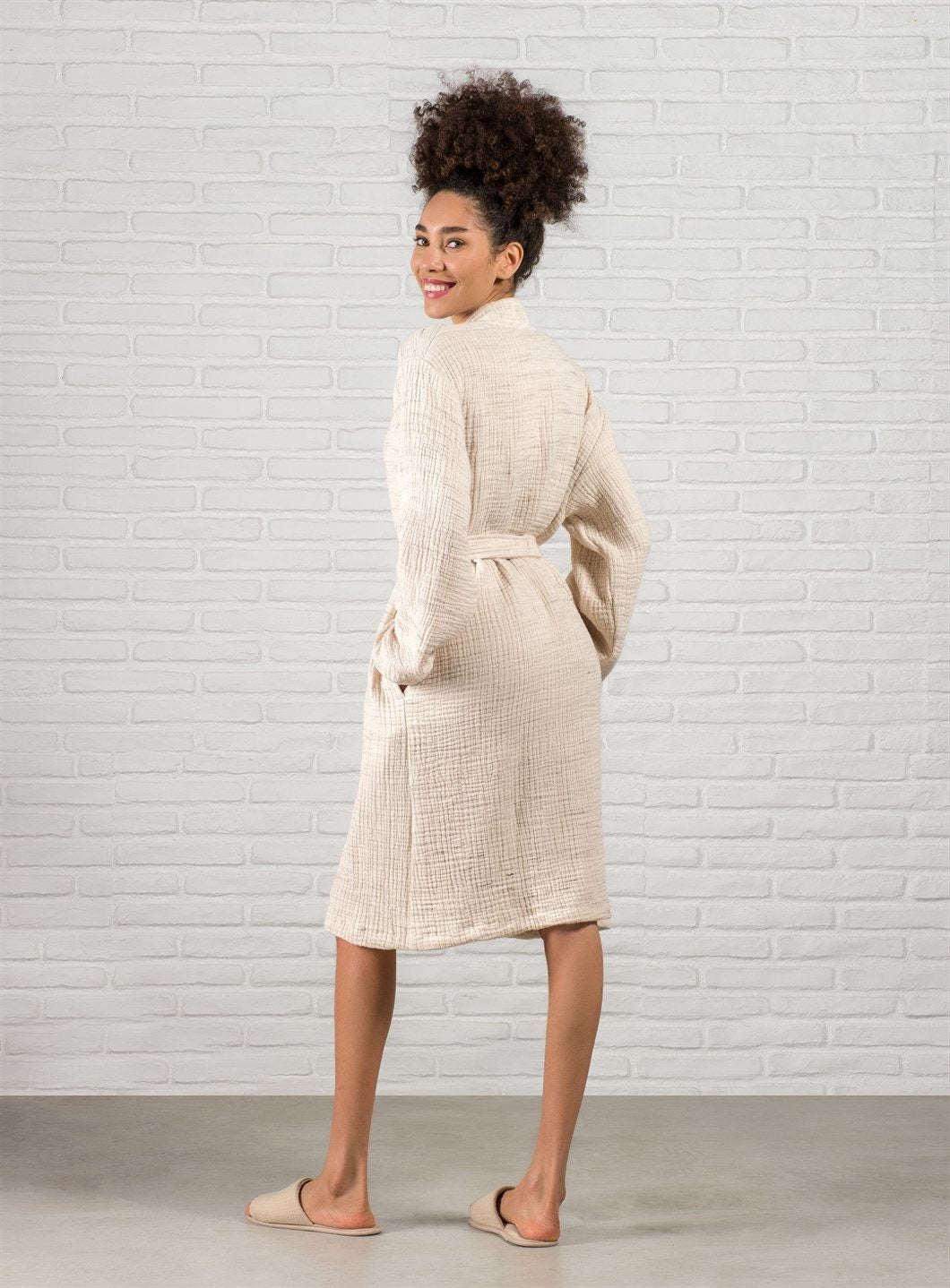 Organic Cotton Soft Bathrobe