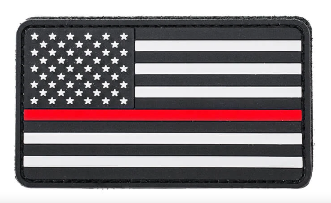 Thin Red Line Velcro Patch