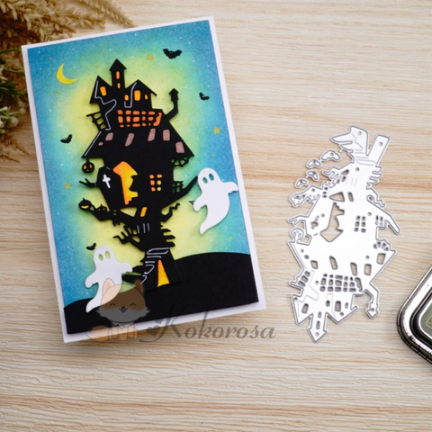 KOKOROSA METAL CUTTING DIES WITH SCARY CASTLE
