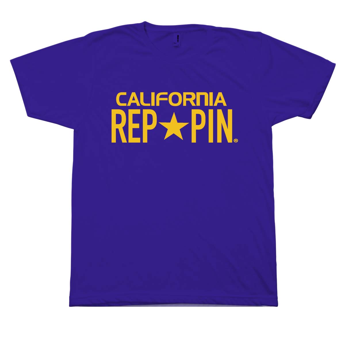  California Reppin Purple and Gold T-Shirt 