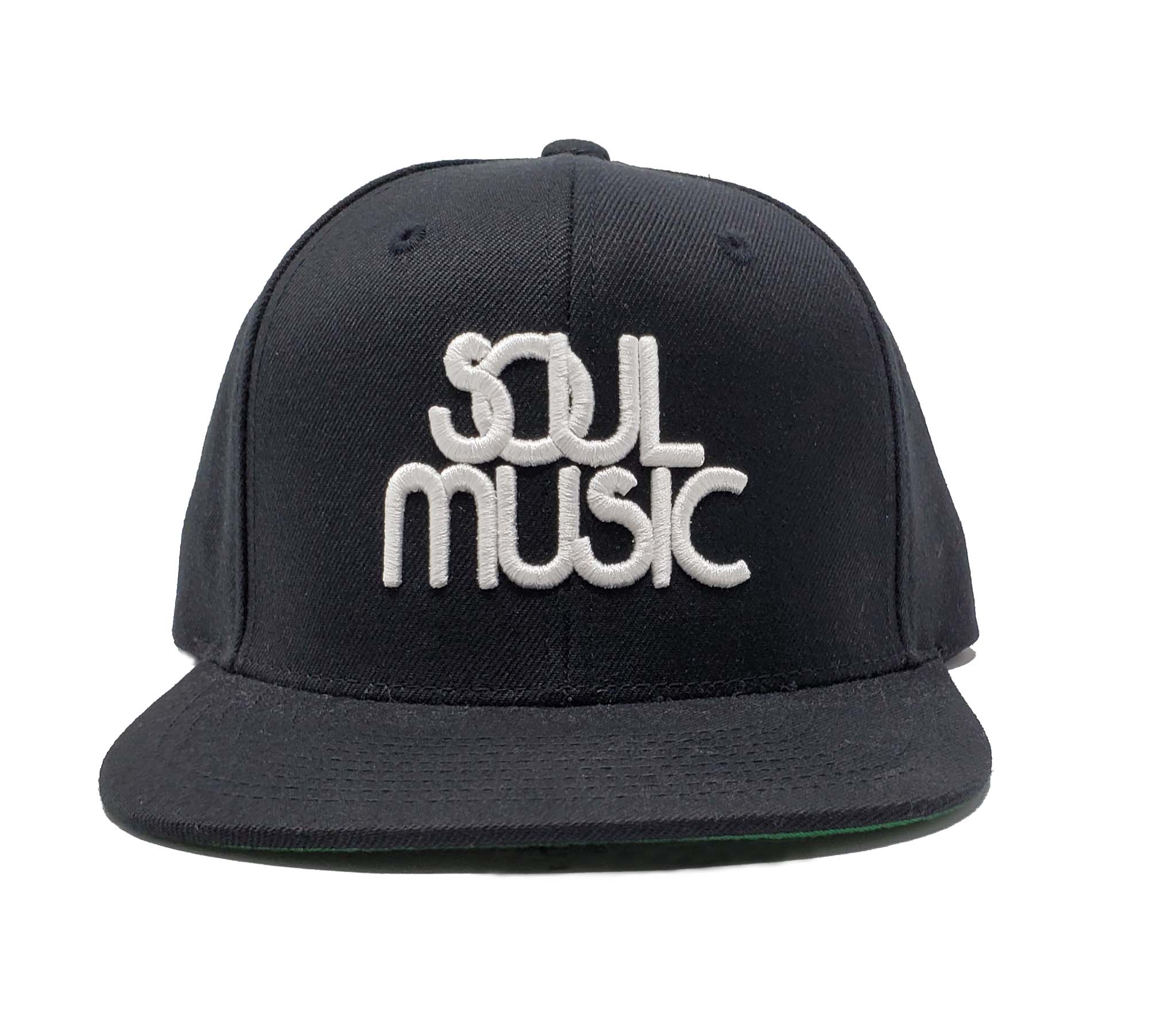  Soul Music Black and White Snapback 