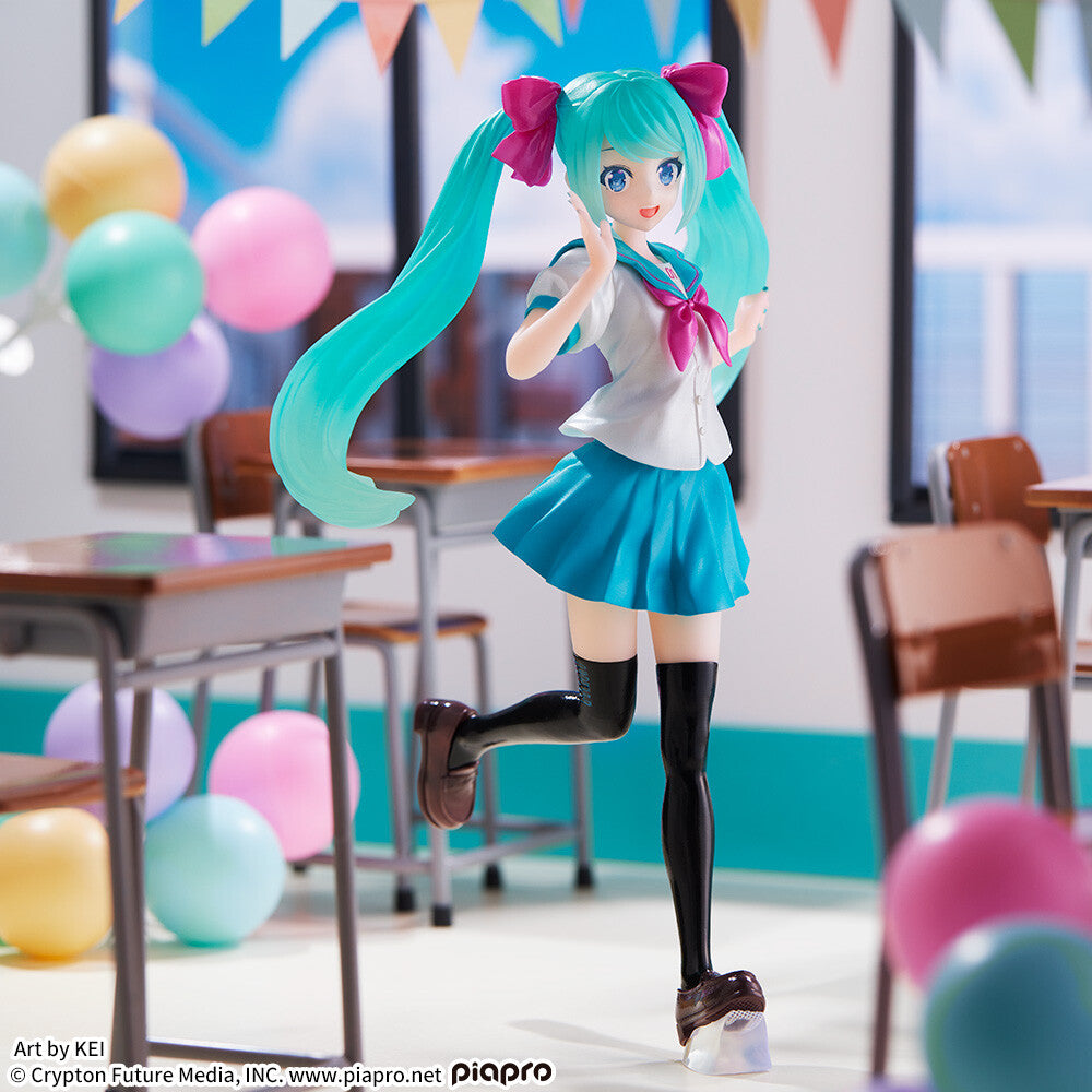 SEGA Hatsune Miku Luminasta Miku 16th Anniversary KEI Ver. Figure