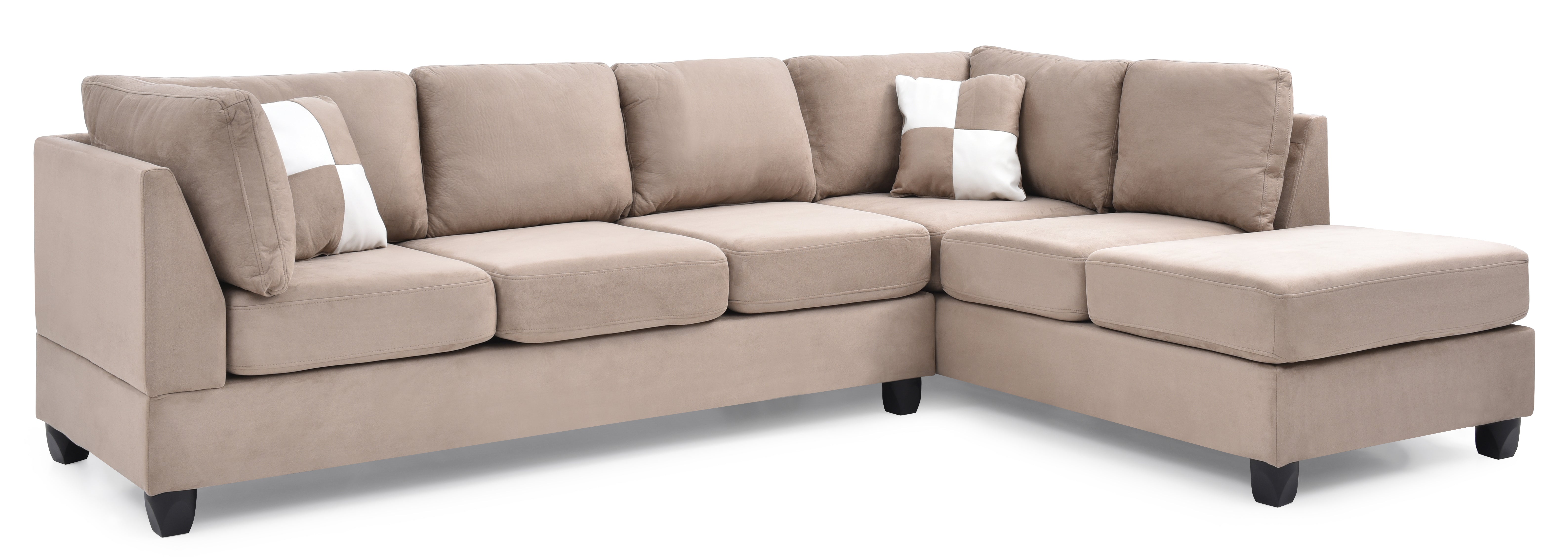 Glory Malone G630-647B-SC Sectional