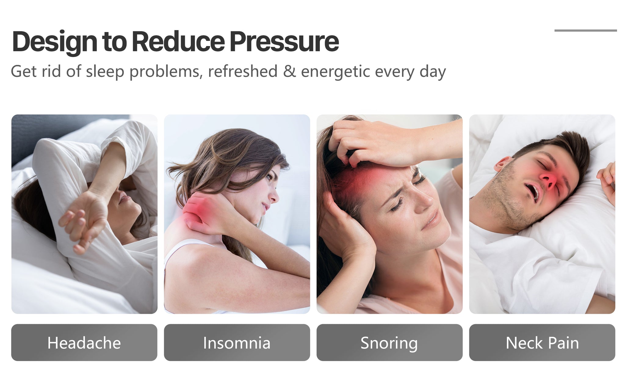 The Daneey Ideal Cervical Pillow is designed for optimum neck support, targeting neck pain and snoring. Its ergonomic design follows the natural contours of the neck, evenly distributing pressure for superior comfort. Enjoy a better night's sleep and reduce neck pain with the Daneey Ideal Cervical Pillow.